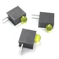 5510304 LED 3mm Yellow in Case THT DIALIGHT