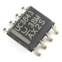 UC3843D8TR 30V 1A Mode PWM Controller SMD-SO8 TI