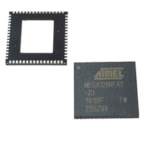 ATMEGA128RFA1-ZU UPC 8-Bit 128k Flash SMD-QFN64 ATMEL