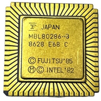 MBL80286-8 SMD-LCC68-CG FUJITSU USED