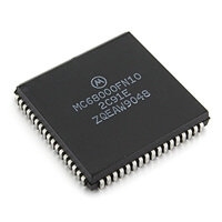 MC68000FN10 16-32Bit Microprocessor SMD-PLCC68 MOTOROLA