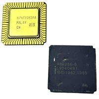 R80286-8 SMD-LCC68-CG INTEL USED