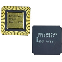 R80C186XL16 CMOS 16-Bit 16MHz UPC SMD-LCC68-CG INTEL