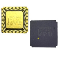 SAB80286-6-C SMD-LCC68-CG SIEMENS USED