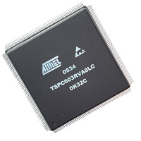 TSPC603RVA8LC Power RISC MCU 32Bit SMD-QFP240 ATMEL
