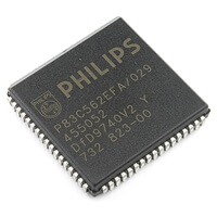 P83C562EFA-029 UPC 8Bit ADC UART SMD-PLCC68 PHILIPS