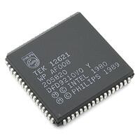 PCB83C562WP AF008 UPC 8Bit ADC UART SMD-PLCC68 PHILIPS