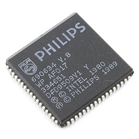 PCB83C562WP AF017 MCU 8-Bit ADC UART SMD-PLCC68 PHILIPS