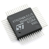 ST6154Q8-CC UPC to radio Blaupunkt SMD-QFP52 SGS