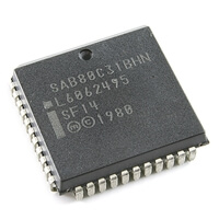 SAB80C31BHN UPC CMOS 8-Bit SMD-PLCC44 INTEL USED