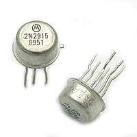 2N2915 Dual NPN 45V 30mA 0.3W TO99-6 MOTOROLA