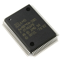 AM188EM-20KC/W UPC Compat 80C188 SMD-PQFP100 AMD