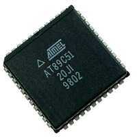 AT89C51-20JI 8Bit MCU 32kBit Flash SMD-PLCC44 ATMEL