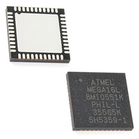 ATMEGA16L-8MI AVR MPU 8-Bit Flash SMD-MLF44 ATMEL