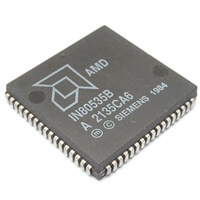 IN80535B UPC 8Bit NMOS SMD-PLCC68 AMD USED