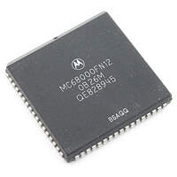 MC68000FN12 16-32Bit Microprocessor SMD-PLCC68 MOTOROLA