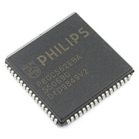 P80C562EBA MCU 8-Bit ADC UART SMD-PLCC68 PHILIPS