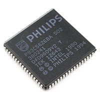 P83C562EBA-502 UPC 8Bit ADC UART SMD-PLCC68 PHILIPS