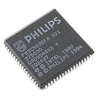 P83C562EFA-021 UPC 8Bit ADC UART SMD-PLCC68 PHILIPS