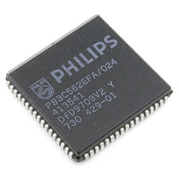 P83C562EFA-024 UPC 8Bit ADC UART SMD-PLCC68 PHILIPS