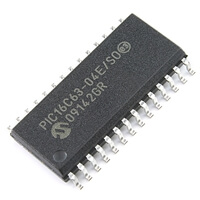 PIC16C63-04E-SO 8Bit UPC RISC SMD-SO28 MICROCHIP