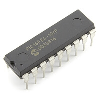 PIC16F84-10-P MCU 8-Bit Flash DIP18 MICROCHIP