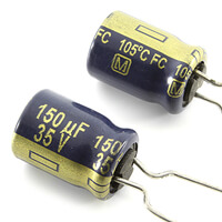 EEUFC1V151 150uF 35V Electrolytic 105'C Ser. FC RADIAL PANASONIC