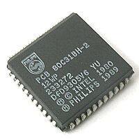 PCB80C31BH-2-12WP UPC 8-Bit CMOS SMD-PLCC44 PHILIPS