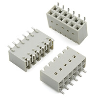 71609-406A Socket 2 x 6 Pin Horiz SMD BERG