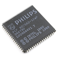 PCF80C562-12WP UPC 8Bit ADC UART SMD-PLCC68 PHILIPS