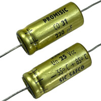 220UF-25V-AXIAL A711665 Promisic 31, 12x25 mm AXIAL SICSAFCO
