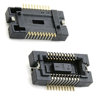 AXK720247A 2x10 Pin Socket 2 mm Height 0.4mm Pitch SMD PANASONICC