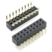M20-7850942 Socket 2 x 9 Pin THT HARWIN