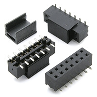 M22-6340742 Socket 2 x 7 Pin SMD HARWIN