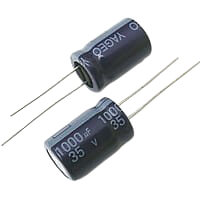 Elektrolit 1000uF 35V 85'C 20x13 SK035M1000B5S YAGEO