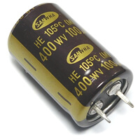 HE2G107M22035HA 100uF 400V Electrolytic SNAP-IN SAMWHA