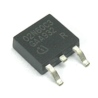 SPD02N60C3 N-FET 650V 1.8A 25W SMD-DPAK INFINEON