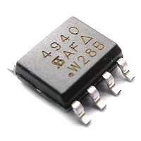 SI4940DY N-MOSFET 40V 4.4A 0.048 Ohm SMD-SO8 SILICONIX