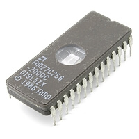 AM27C256-200DC 256Kbit UV EPROM DIP28CW AMD USED