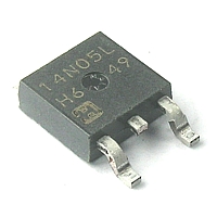 RFD14N05L N-FET 50V 14A 48W SMD-DPAK HARRIS