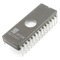 M27256F1 256Kbit UV EPROM DIP28CW SGS USED
