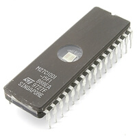 M27C1001-15F1 1Mbit UV EPROM DIP32CW STM USED