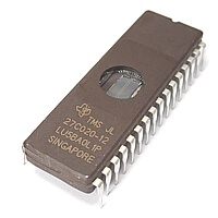 TMS27C020-12JL 2MBit UV EPROM DIP32CW TI USED