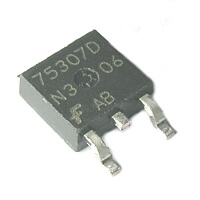 HUF75307D3S N-FET 55V 15A 45W SMD-DPAK FAIRCHILD