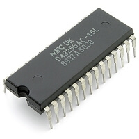 UPD43256AC-15L 256kBit SRAM DIP28 NEC USED