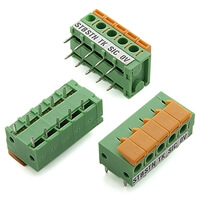FFKDS1/V-5.08-B 1791855, Block 5-Pcs, Snap Connector BLOCK PHOENIX