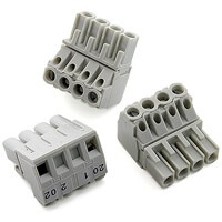 L24520401 Socket 4 Poles BLOCK LMI