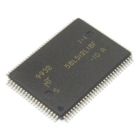 MT58L512L18FS-10 SMD-TQFP100 MICRONAS