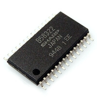 B58322 LH5168ZD SRAM 64K SMD-SO28 SHARP