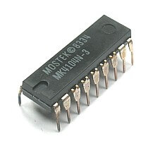 MK4104N-3 SRAM Memory 4-kBit DIP18 MOSTEK